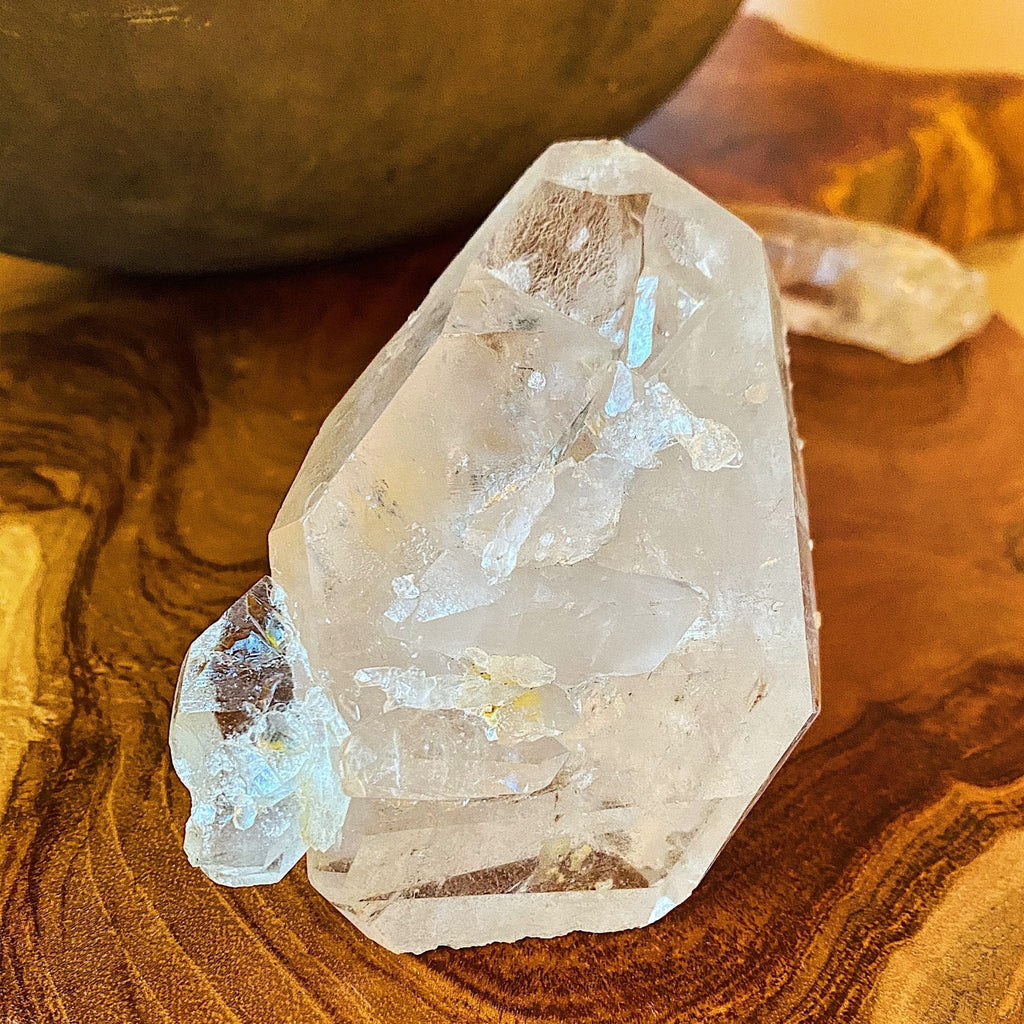 Double Terminated Clear Quartz |Memory, Enhance Concentration, and Balance