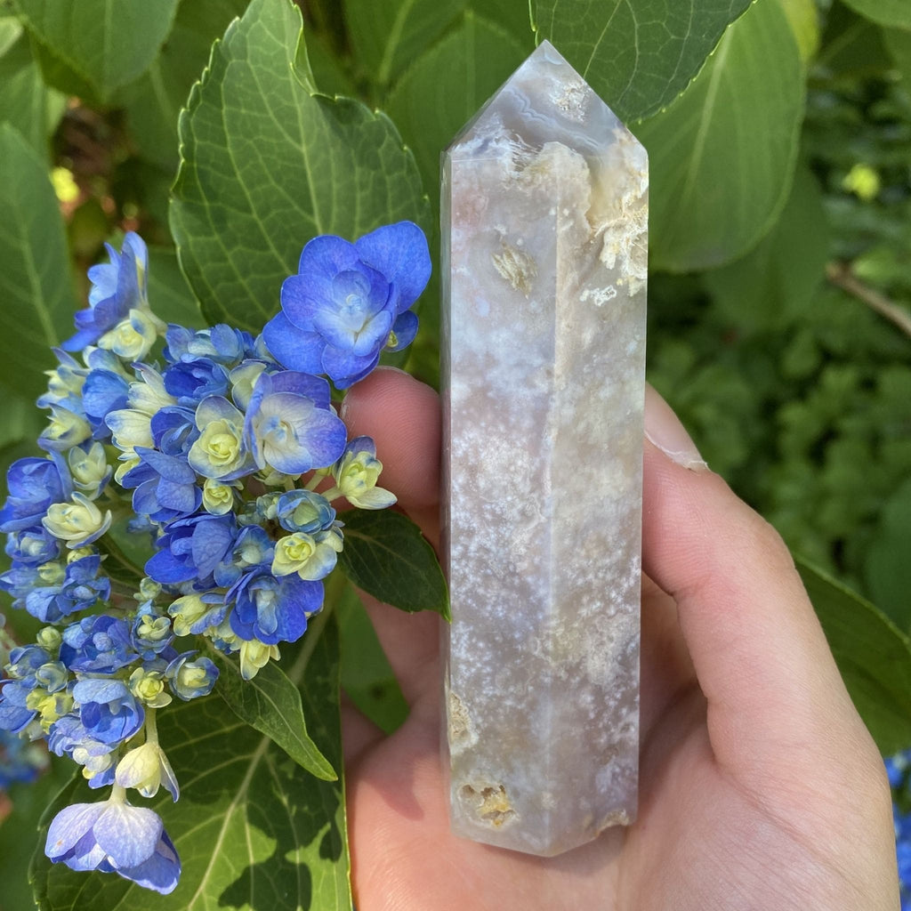 Flower Agate Tower | New Beginnings, Fight Fear and Personal Growth