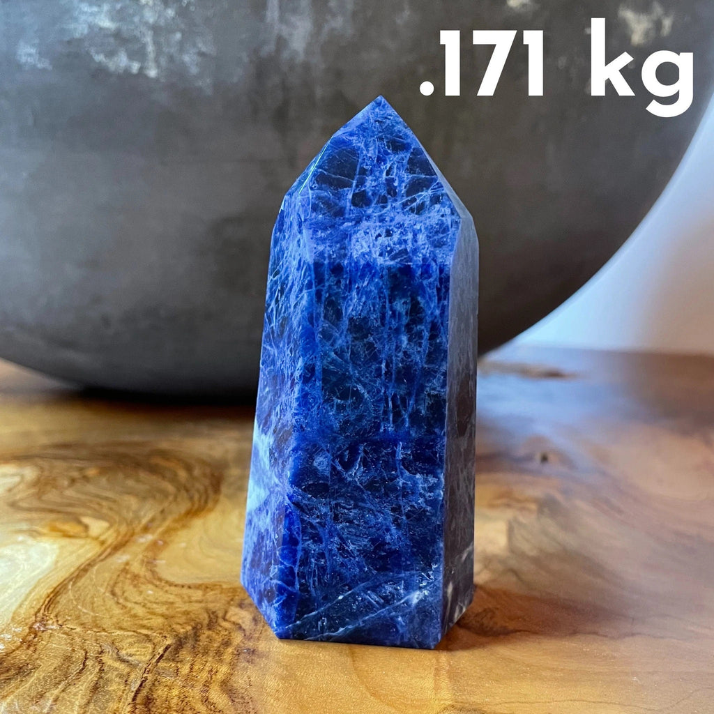 Sodalite Crystal Tower - Sodalite Point - Crystal Obelisk - (2 Sizes Available)
